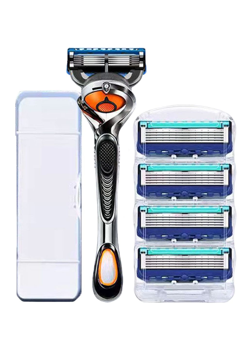 Станок для бритья мужской (Бритва) Geely Yilong Flexball с 4 сменными картриджами No Brand (295349871)