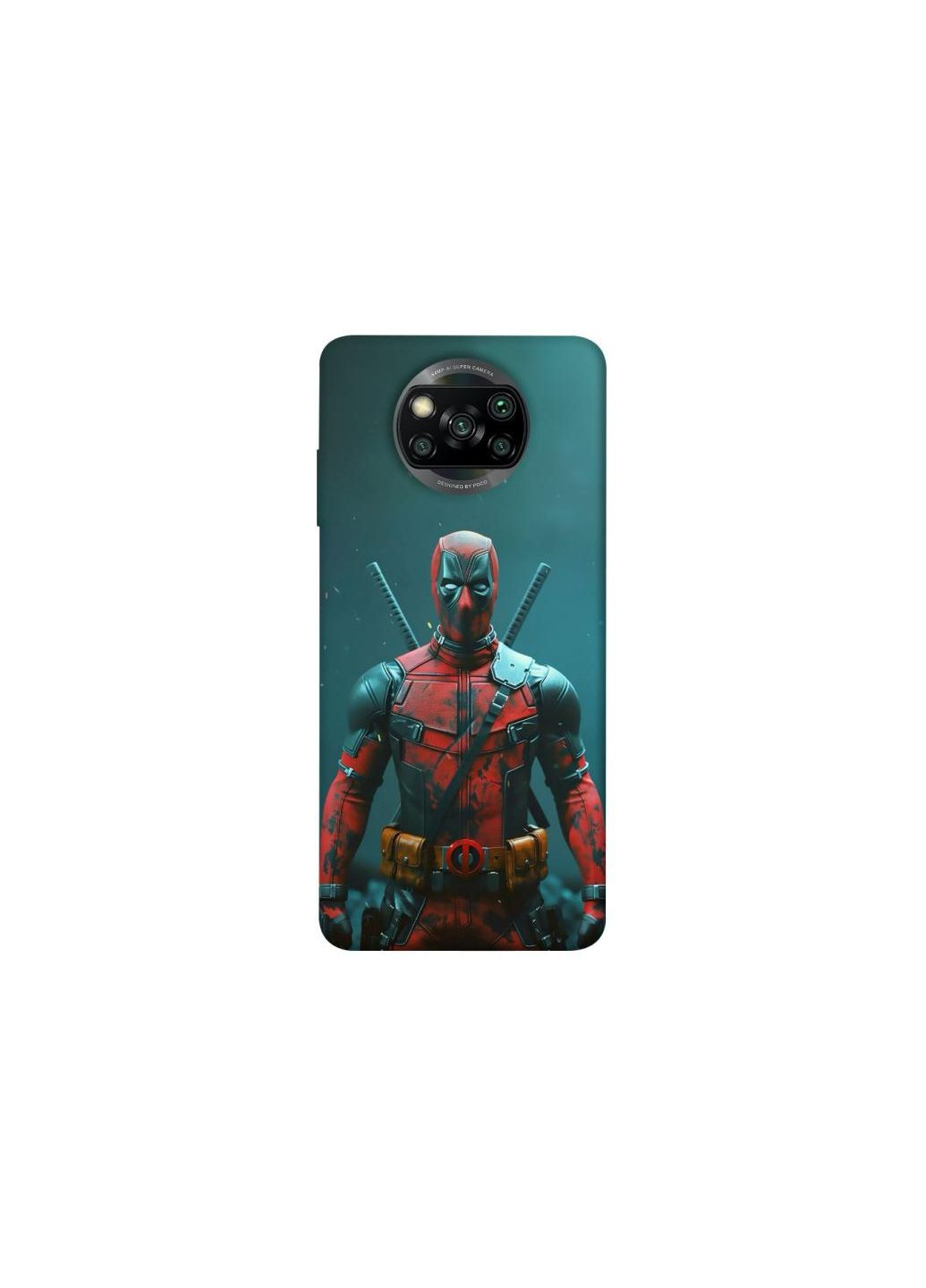 Чохол на Xiaomi Poco X3 NFC / Poco X3 Pro Deadpool v3 Frontalka (346490722)
