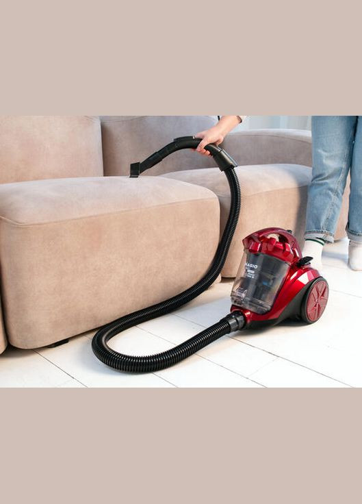 Пылесос МG-894, 800Вт, ECO мотор, 2л., мульти-ступенчатая сис-ма, комбин.щетка + 2 насадки Magio (324621187)