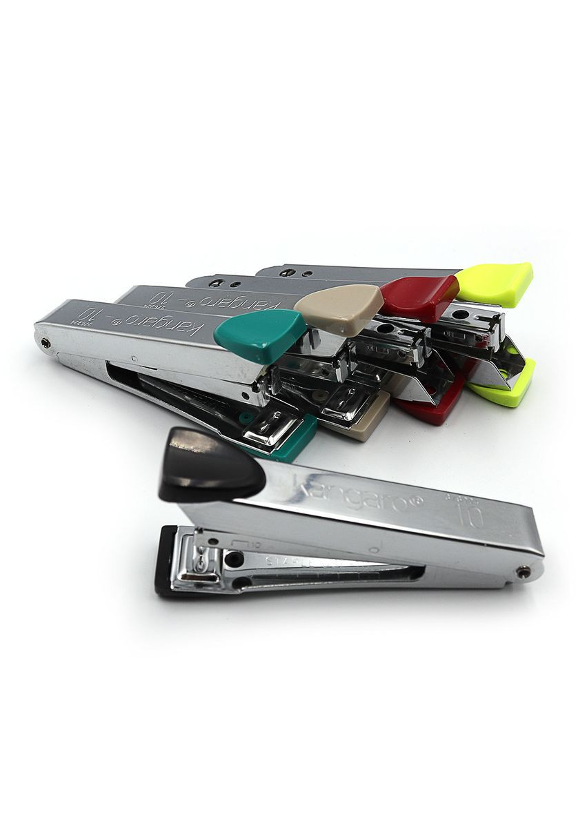 Степлер ""/HD-10/ №10 20л., глубина 52мм, длина 93мм, микс (1/10/120) Kangaro (370597388)