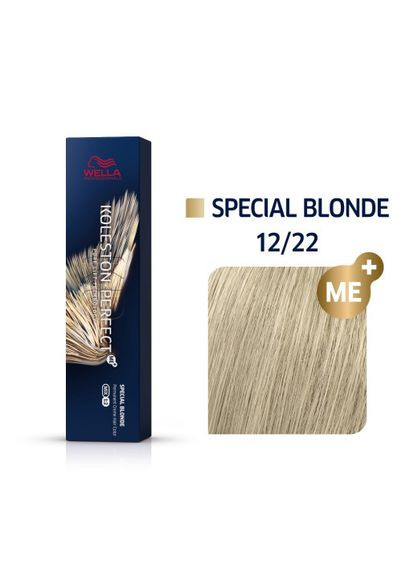Стійка кремфарба Koleston Perfect ME+ SPECIAL BLONDE 12/22 блондин попелястий Wella Professionals (292736693)