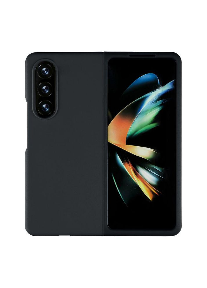 Чохол Folding Silicone для Samsung Galaxy Fold 4 (F936) Black No Brand (335807459)