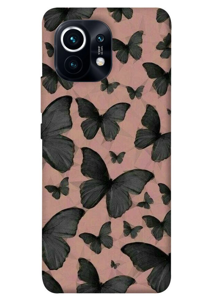 Чохол з принтом для Xiaomi Mi 11 / на Ксяомі, сяомі, ксіомі мі 11 Метелики No Brand (339873924)