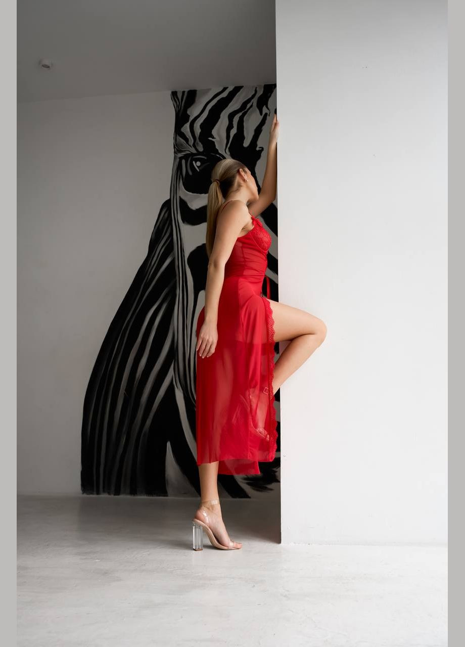 Нічна сорочка - пеньюар + трусики No Brand (328416338)