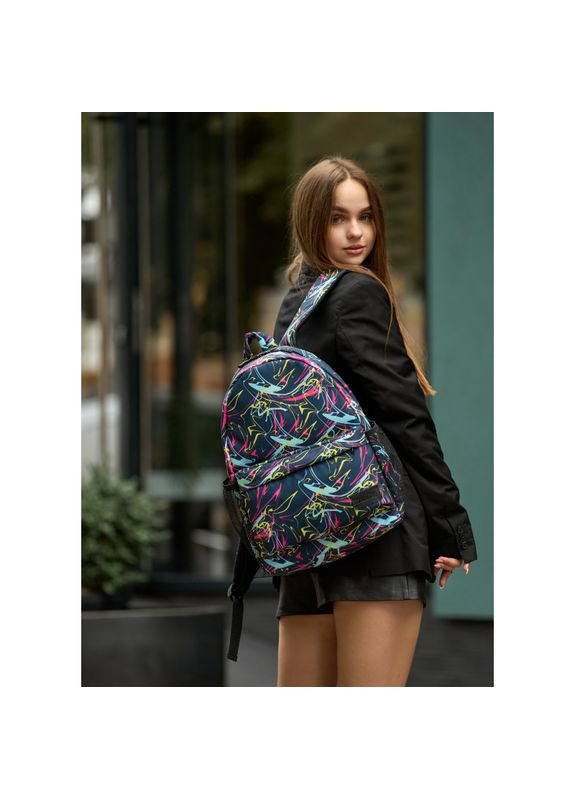 Женский рюкзак Brix с принтом Abstract Sambag (329692805)