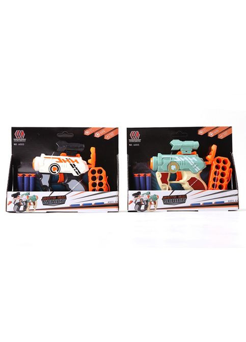 Пістолет іграшковий приціл, м'які кулі-присоски 3 шт 6005A No Brand (315798859)