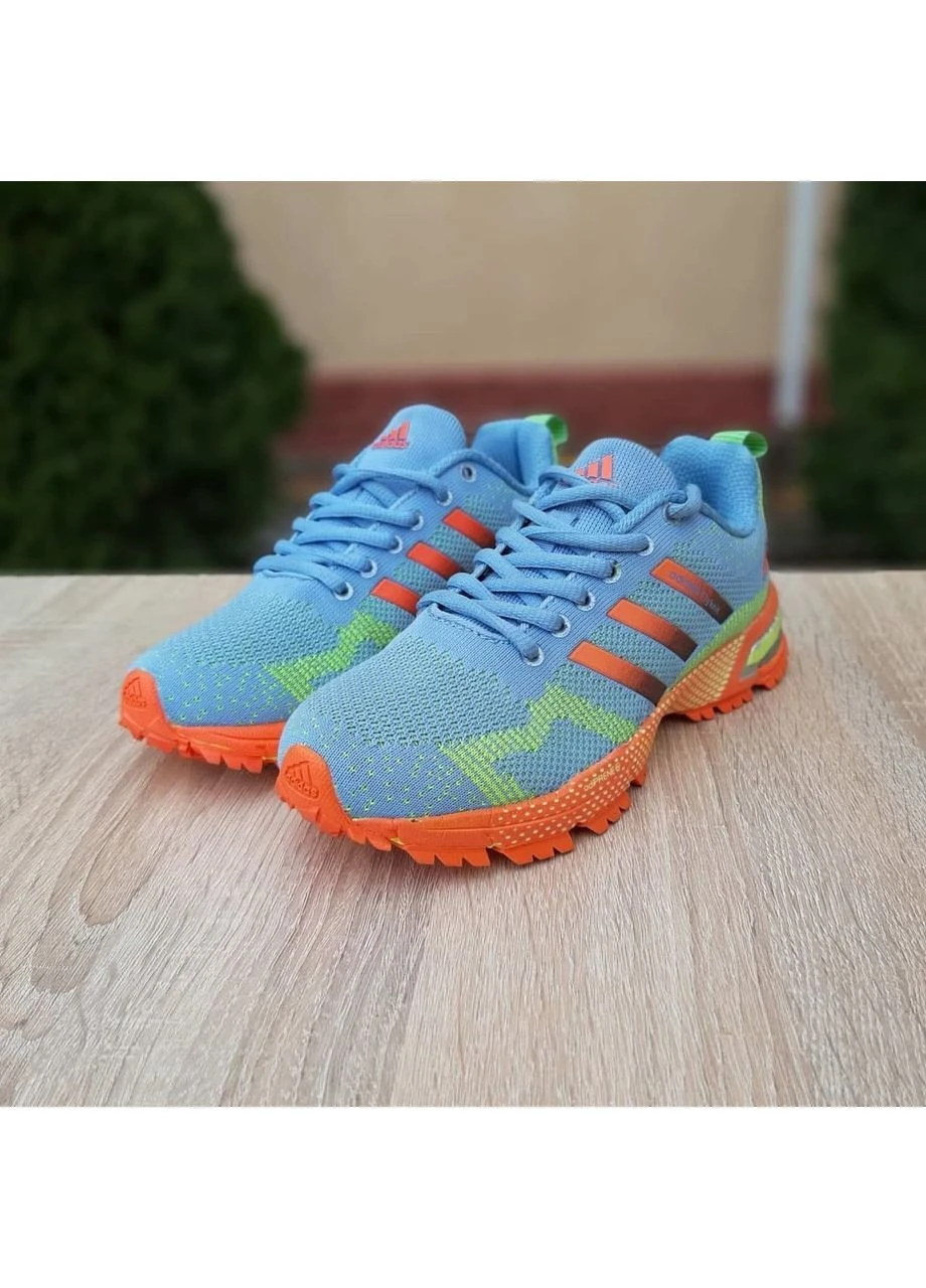 Кросівки жіночі Adidas Originals Marathon Flyknit комбіновані літо (396701948)