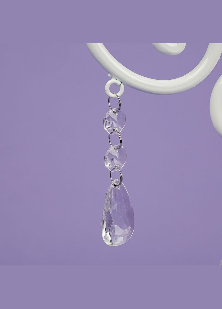 Подсвечник на 3 свечи с кристаллами 57 см 12011-005 Lefard (346530351)