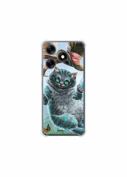 Чехол на Tecno Spark 10 Чеширский Кот 2 "3993sp-3023-2448" Endorphone (366063808)