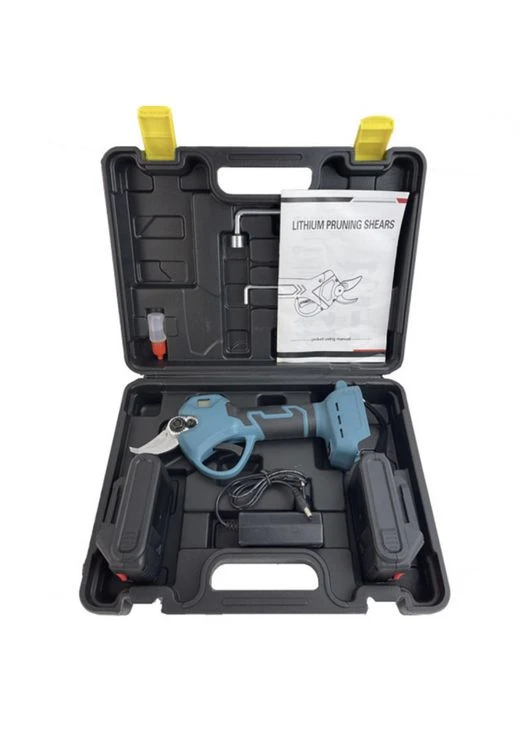 Акумуляторний секатор RIAS Electric Scissors у валізі 2хАКБ (3_03970) No Brand (395877942)