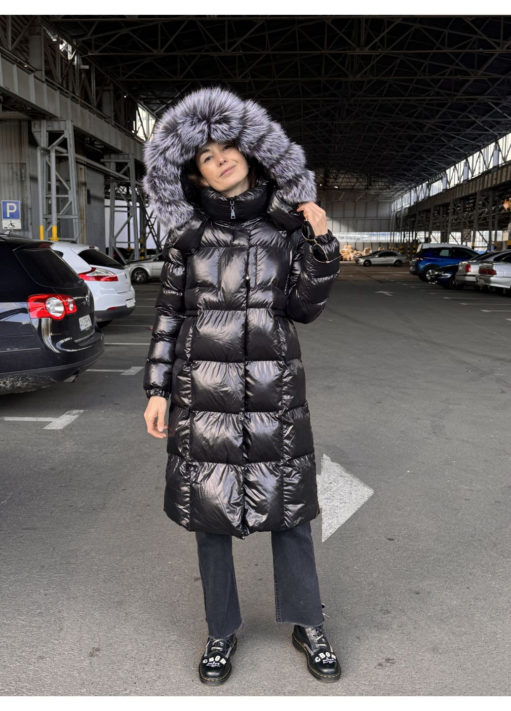 Черный зимний Пуховик Sifurs