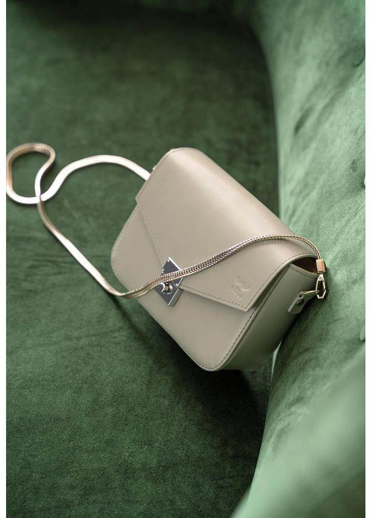 Жіноча шкіряна сумочка Yoko сіра The Wings (348358720)