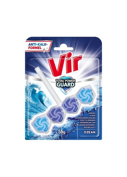 Туалетный блок (3801003002193) Vir Total Power Guard Океан 55 г (349822648)