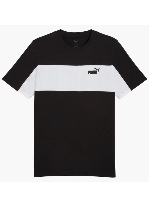 Черная футболка essentials tee black 684685-01 Puma