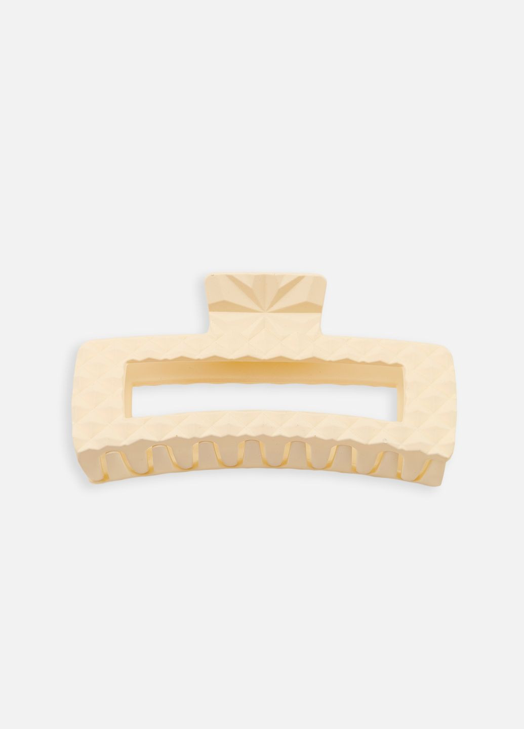 Краб для волос женский цвет молочный CB-00266970 Yuki (319321547)