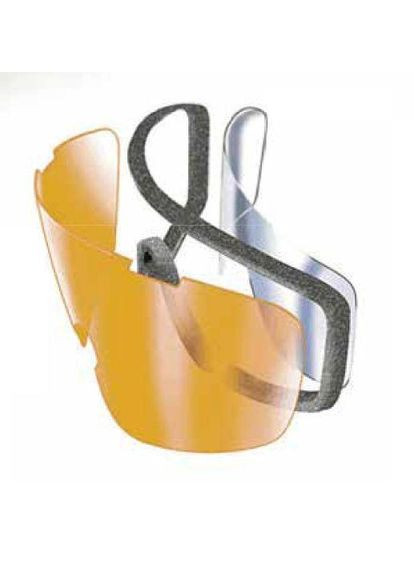 Окуляри захисні з ущільнювачем i-Force Slim (gray) Anti-Fog, чорні Pyramex (370271263)