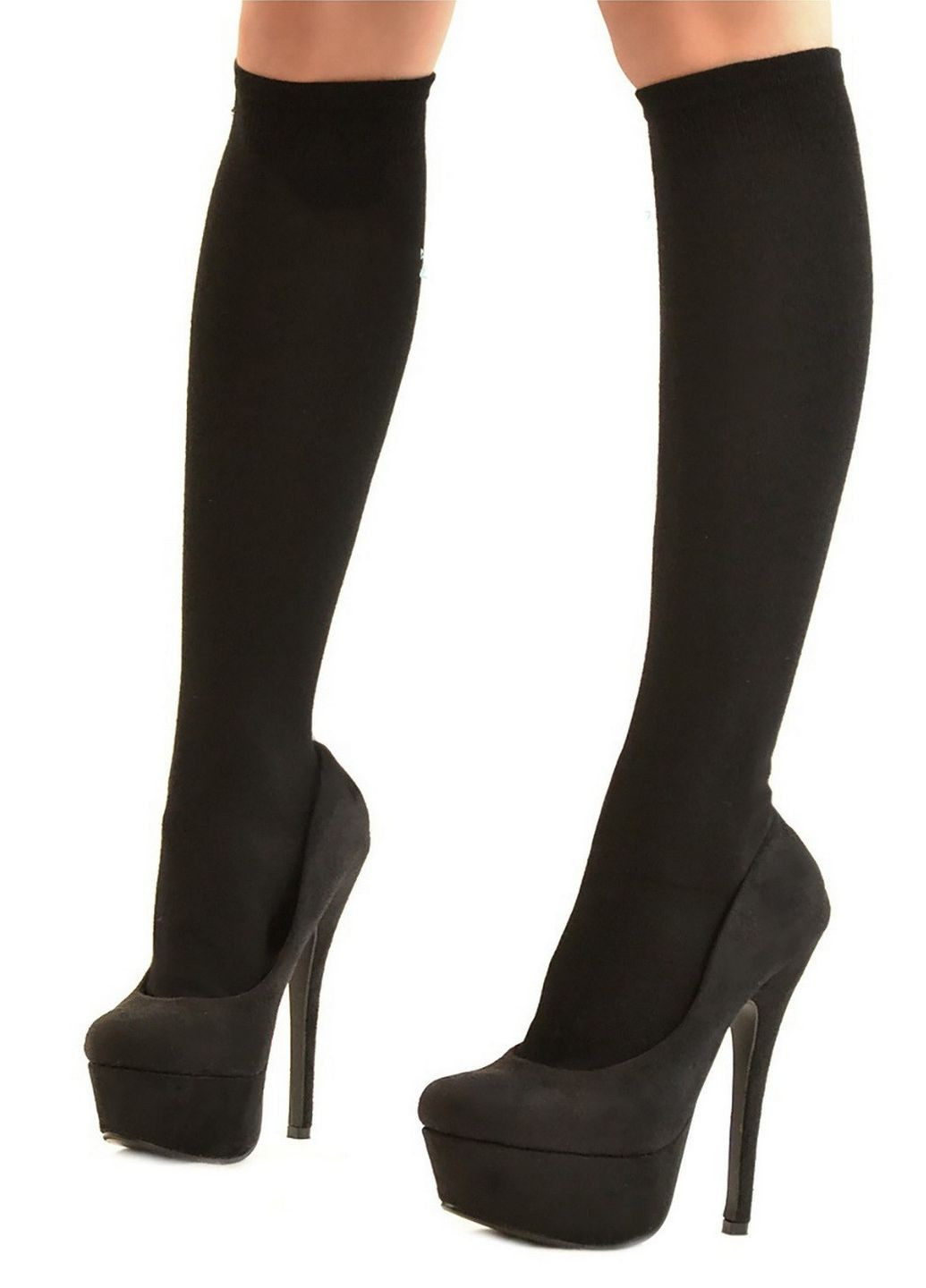 Чорні гольфи бавовняні piano cotton Marilyn (349500037)