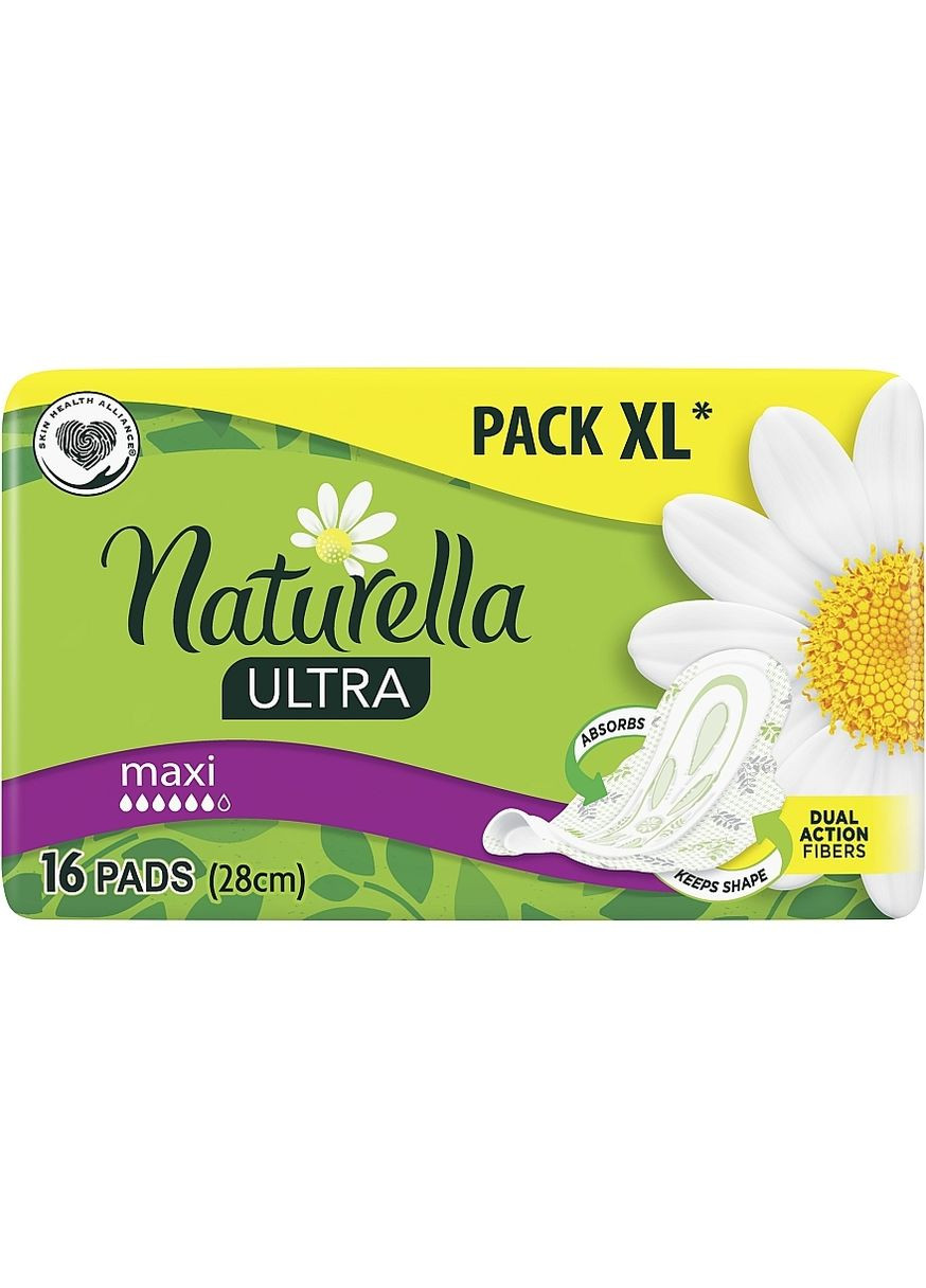 Гігієнічні прокладки, 16 шт Ultra Maxi 16шт (794188-24368) Naturella (368602035)