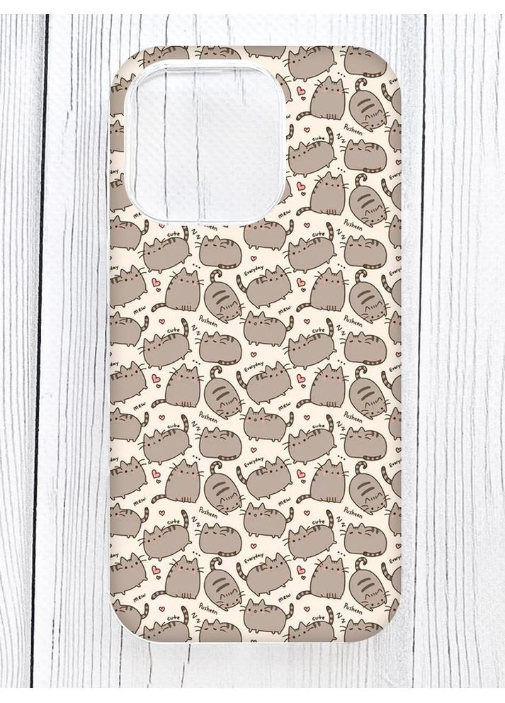 Магнітний чохол на iPhone 16 Pro із підтримкою MagSafe Пушин котики (принт 411) Creative (356123509)