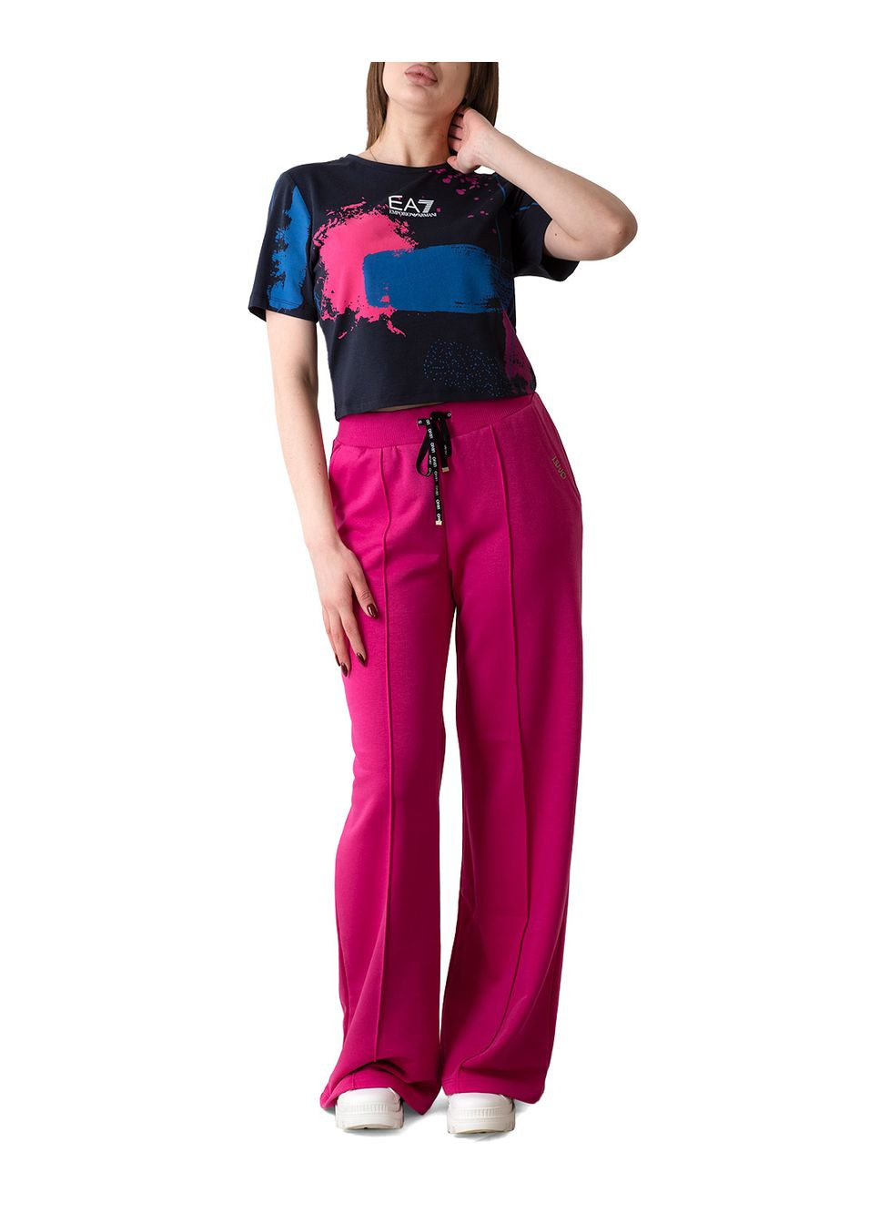 Спортивна футболка жіноча ARMANI EA7 - (319319698)