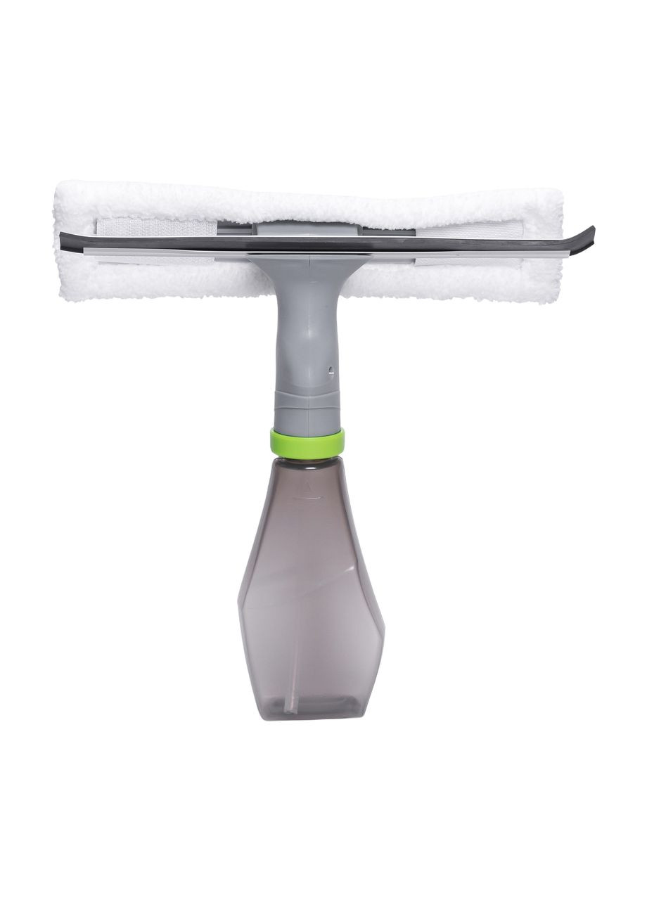 Щетка для мытья окон с распылителем и скребком для стекол микрофибра для уборки и чистки ProDobro (364190255)