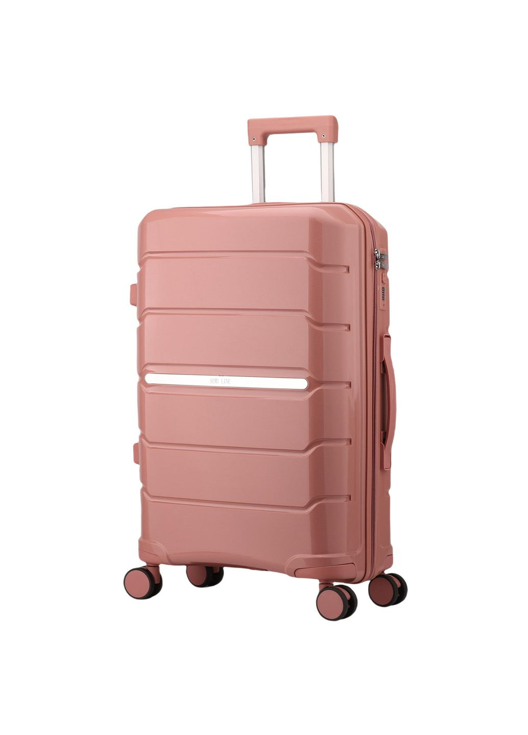 Валіза 24" (M) Pink (T5836-2) Semi Line (322463255)