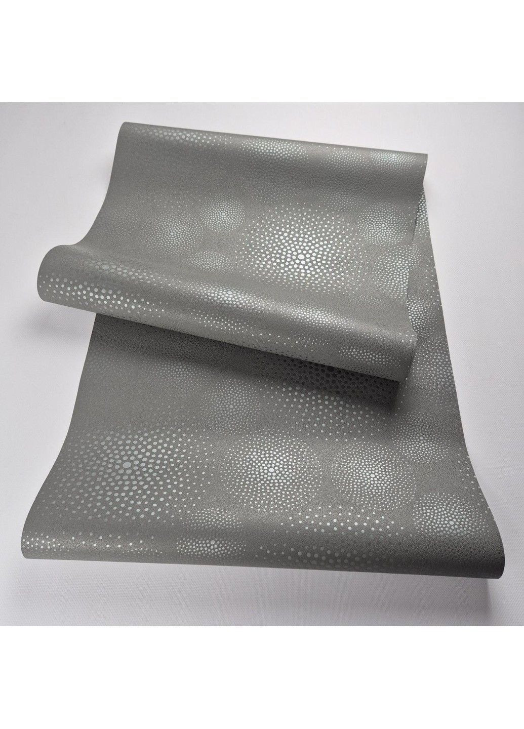 Обои виниловые на флизелине 0.53 × 10.05 м 55434, серые — для спальни, гостиной, прихожей MARBURG (368895869)