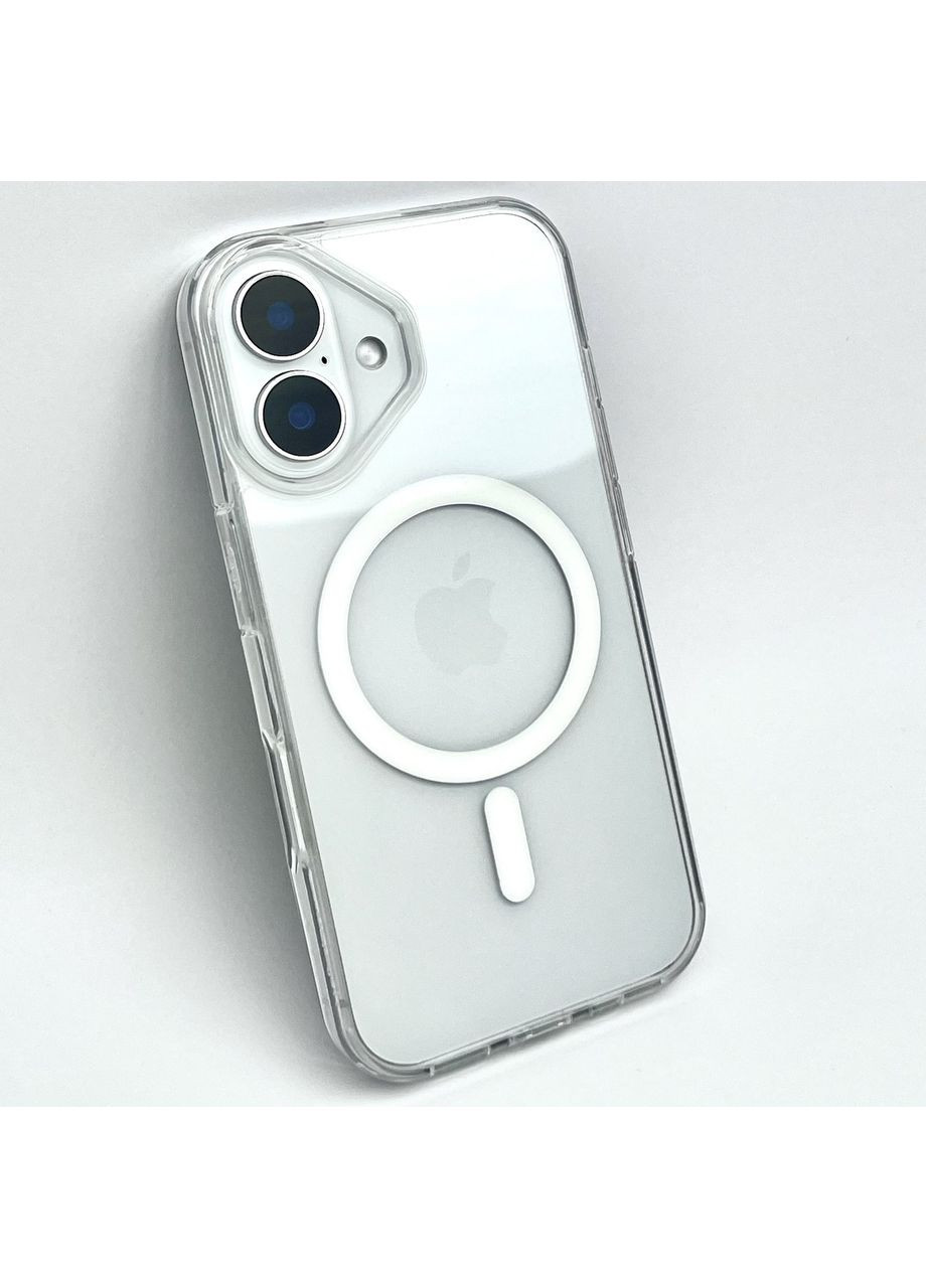 Чехол iPhone 16 Magsafe Neo Hybrid case Magnetic на айфон Crystal clear Spigen (369388095)
