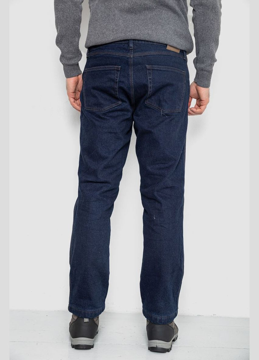 Синие джинсы мужские утепленные на флисе,, 129r9834-1 Ager