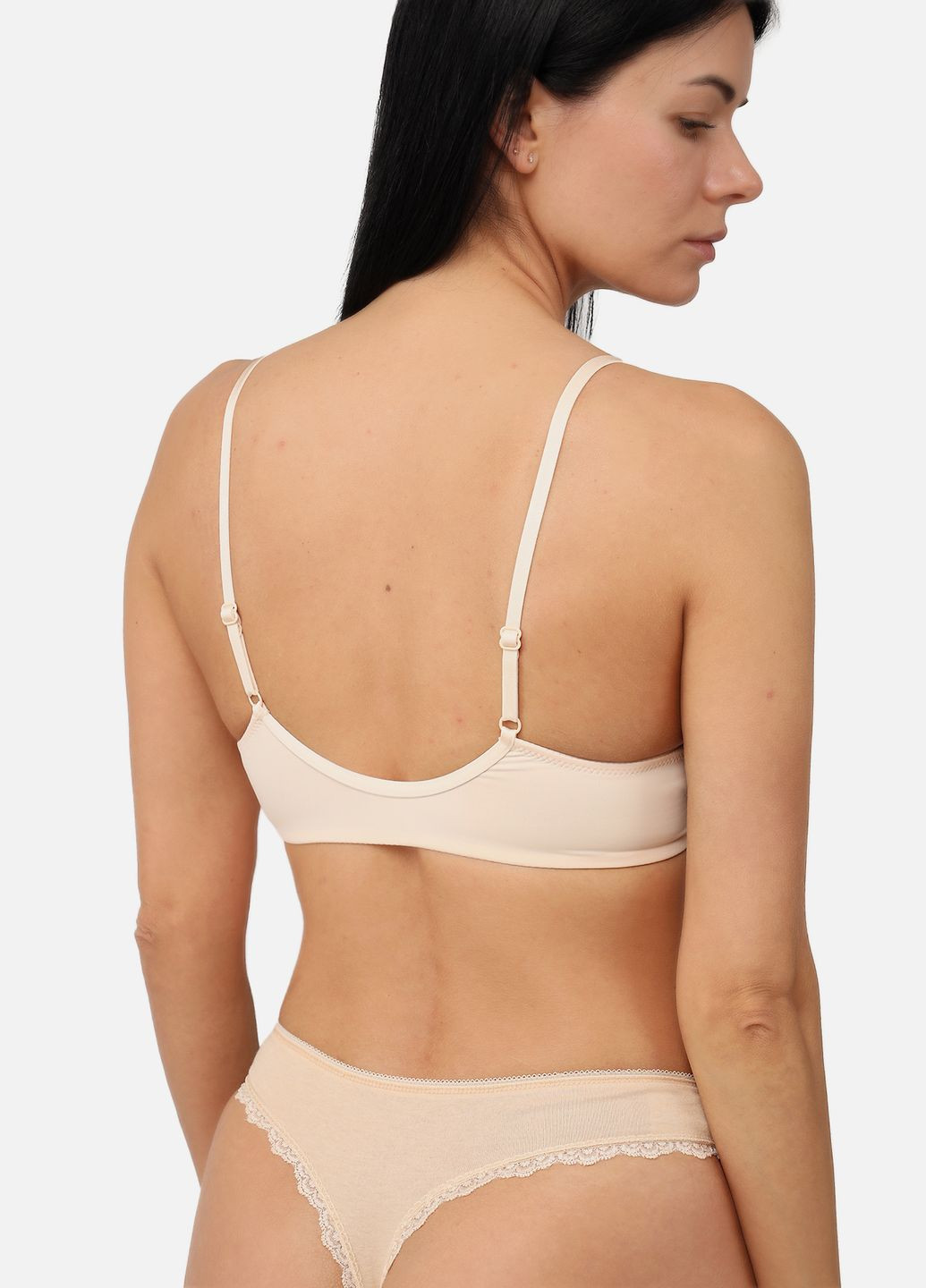 Бежевый бюстгальтер классический женский цвет бежевый cb-00257692 Chanvie Leen полиэстер