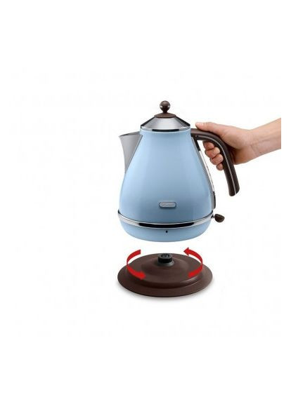 Електрочайник KBOV-2001-AZ 1.7 л блакитний Delonghi (337093644)