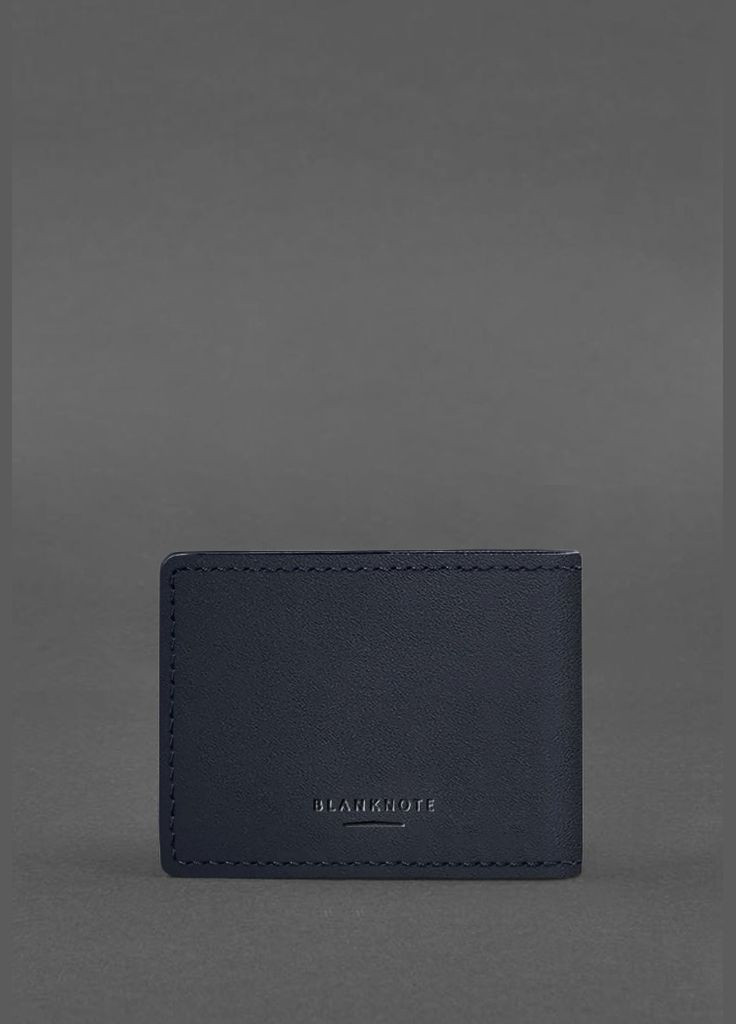 Кожаная обложка в удостоверение Главного управления разведки (ГУР) тёмно-синяя (A-027884) BlankNote (329186727)