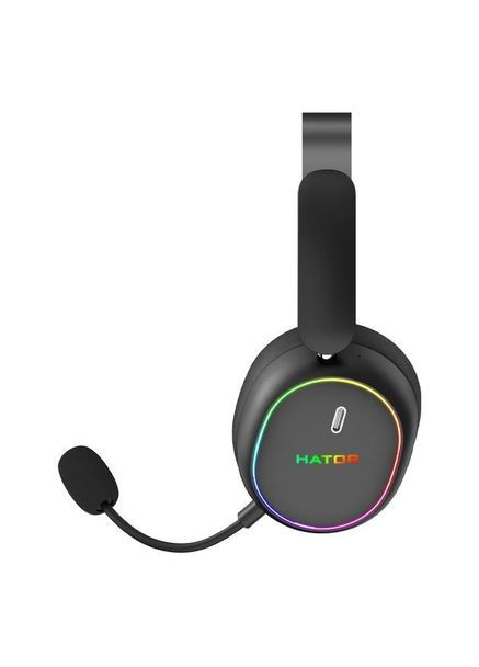 Наушники Phoenix 2 Wireless Hi-Res SyncHUB connection, комбинированное подключение, шумоподавление, Black Hator (345065073)