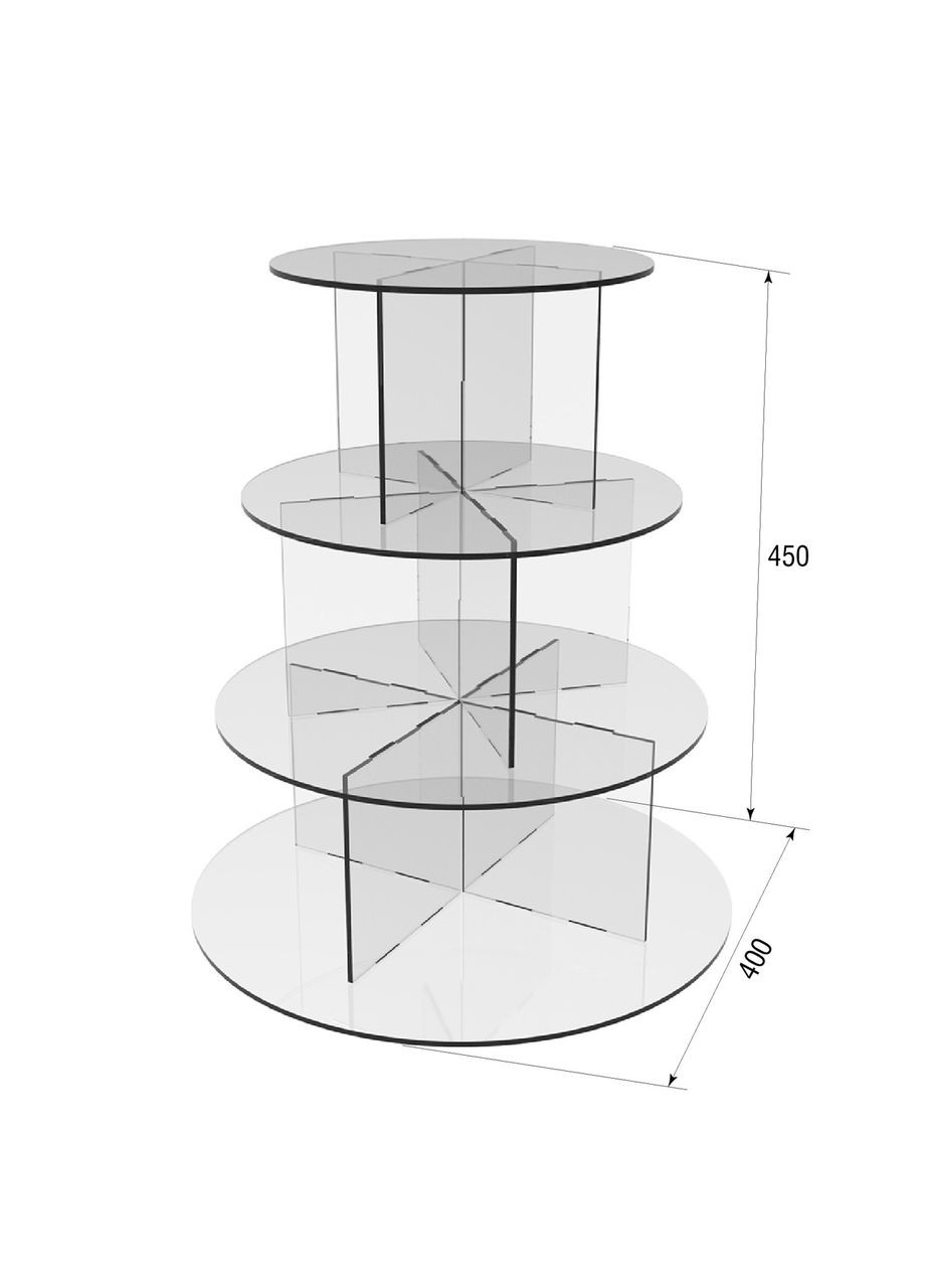 Подставка под торты и для кенди бара. Ekostar (368306824)