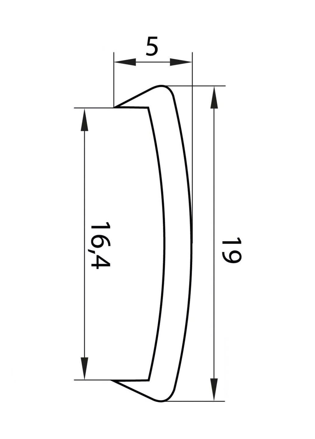 Профіль С - обр. 16 мм вишня Fenix (285720476)