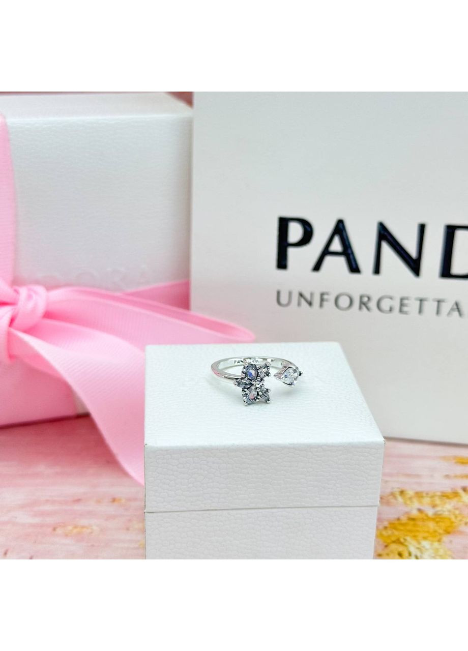 Срібна каблучка "Блискучий гербарій" 192611C01 Kabluchka (355347849)