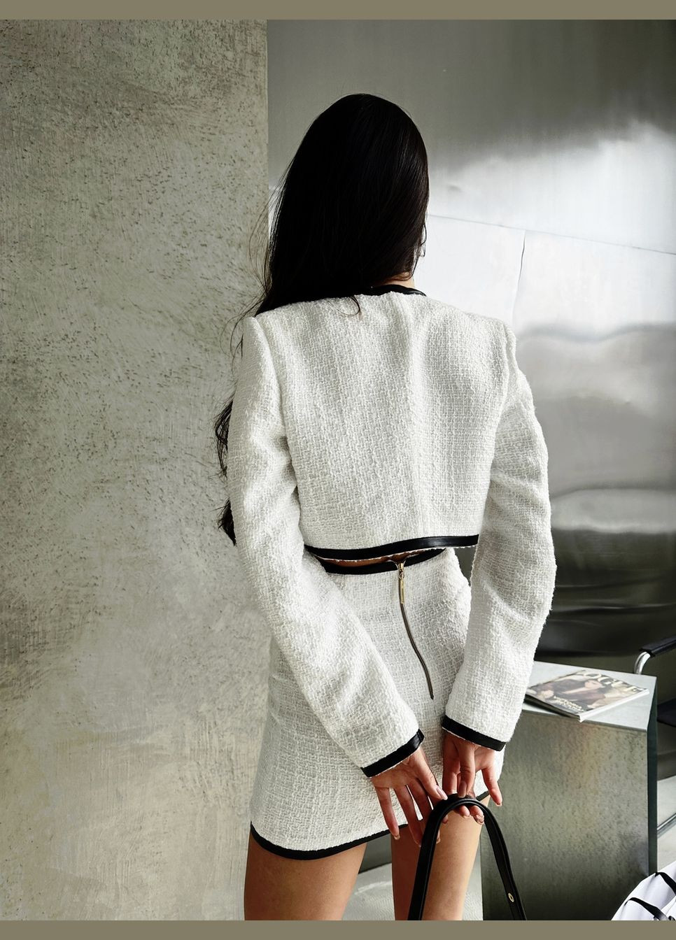 Белый демисезонный элизабет Mollari