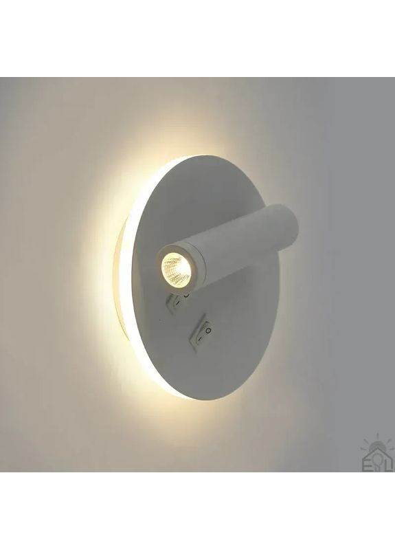 Світлодіодний світильник бра RIGIL RL 10 Вт 140x65 мм Білий ESLLSE (365650650)