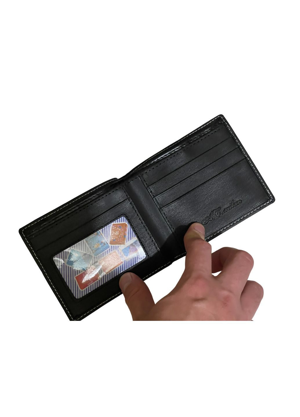 Клубный мужской кошелек ФК Челси (FC Chelsea) черный No Brand (365875629)