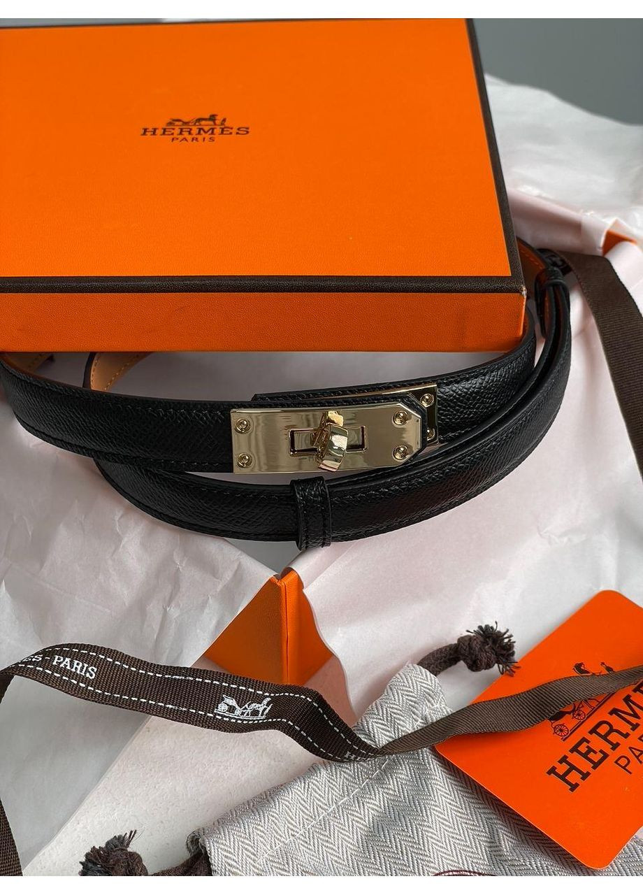 Ремень Kelly 18 Belt Black Leather No Brand (362488683)