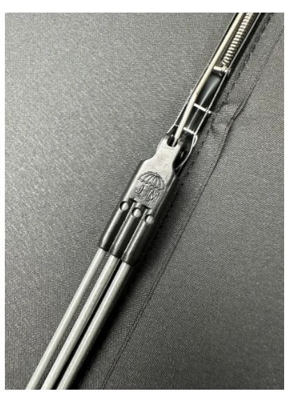 Чорна чоловіча парасолька автомат 10 спиць надійність у кожному русі Bellissima (365778543)