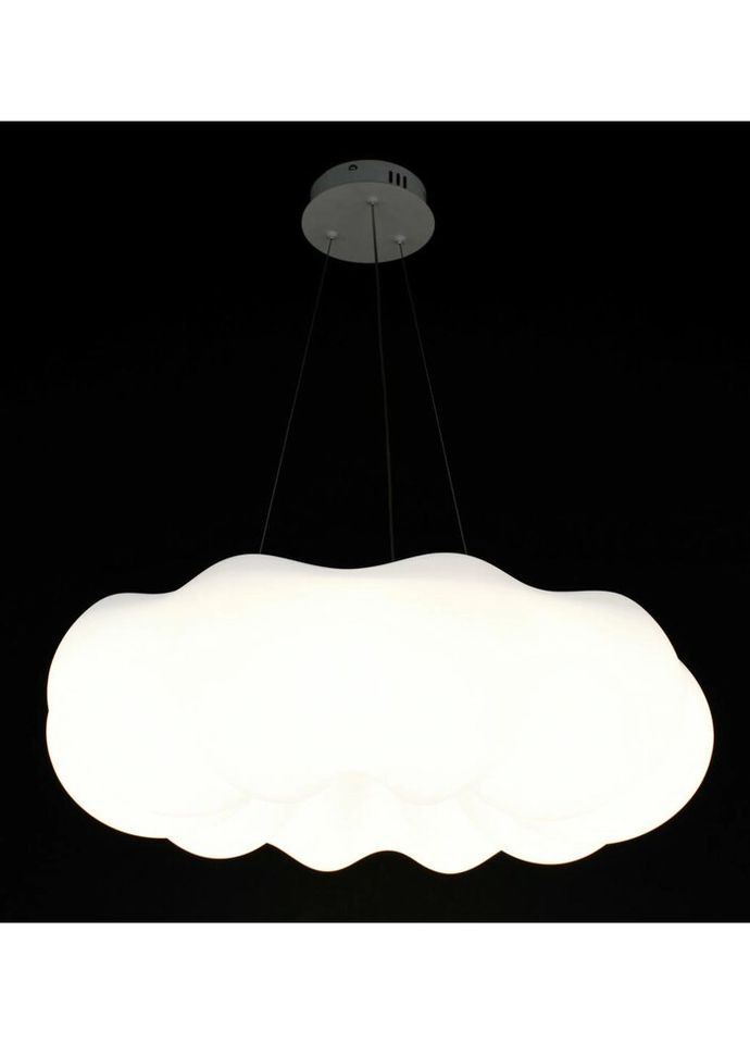 Люстра светодиодная подвесная LED светильник для квартиры на потолок лэд 27242 Белый 40-140х65х65 см. Sunnysky (324396619)