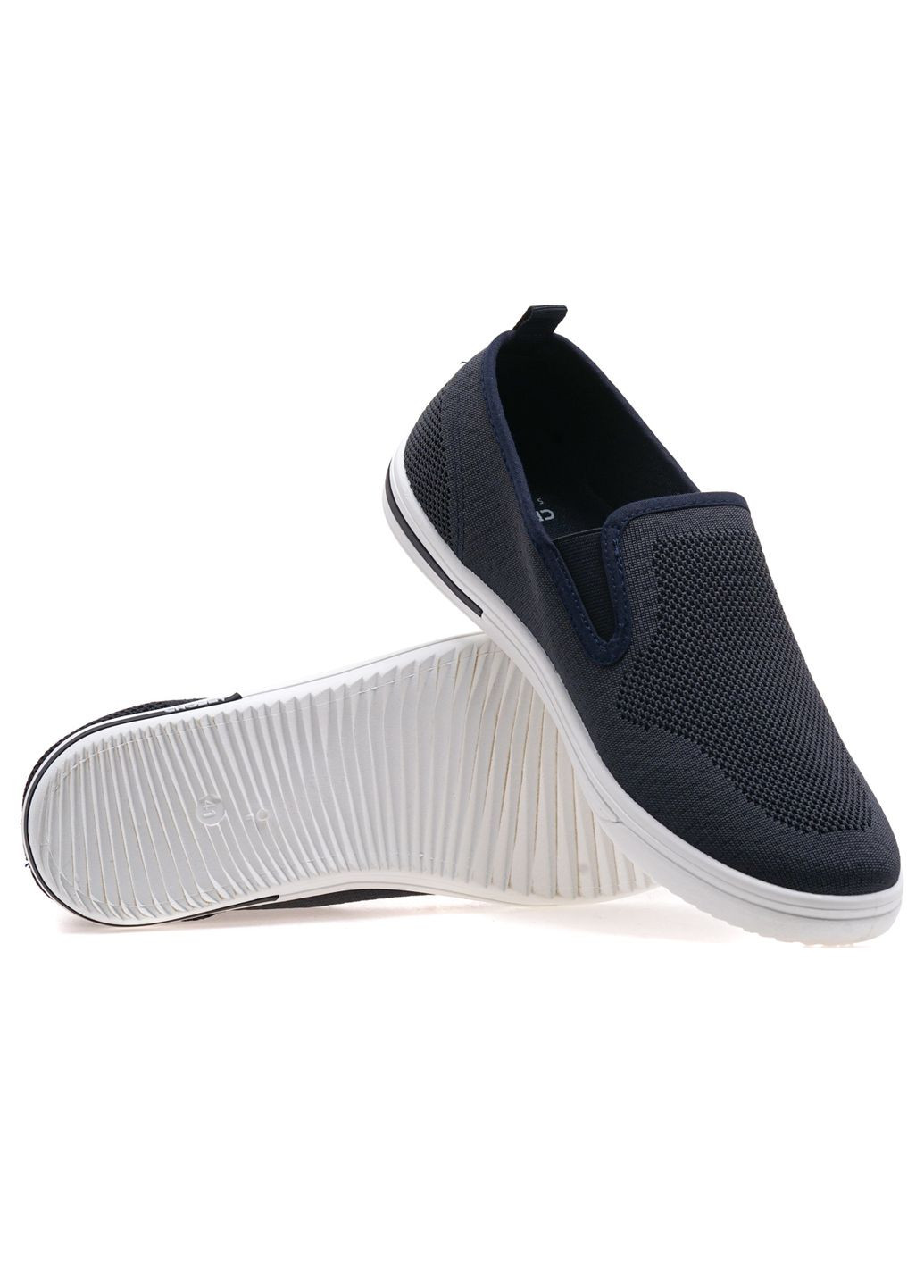 Синие слипоны мужские 457022/03-03w/d.blue Grunberg