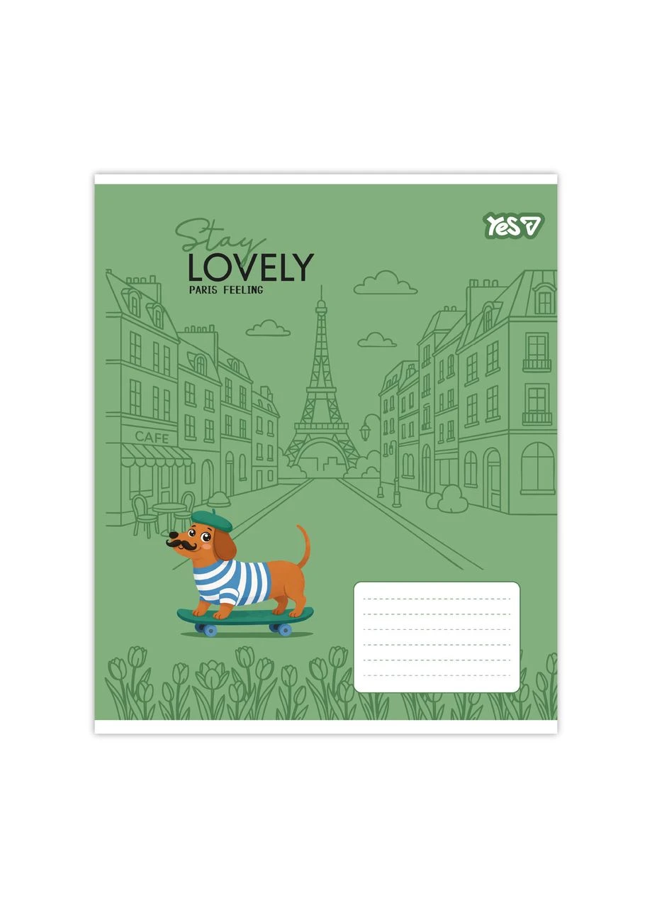 Тетрадь уч. " " 12л.// /768767/ "Stay lovely" (25/500) Yes (392421110)