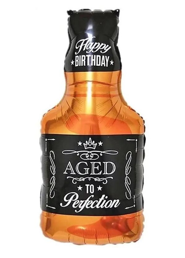 Фольгована міні-фігура "Віскі" 38х20см, з клапаном, Китай No Brand (302314212)