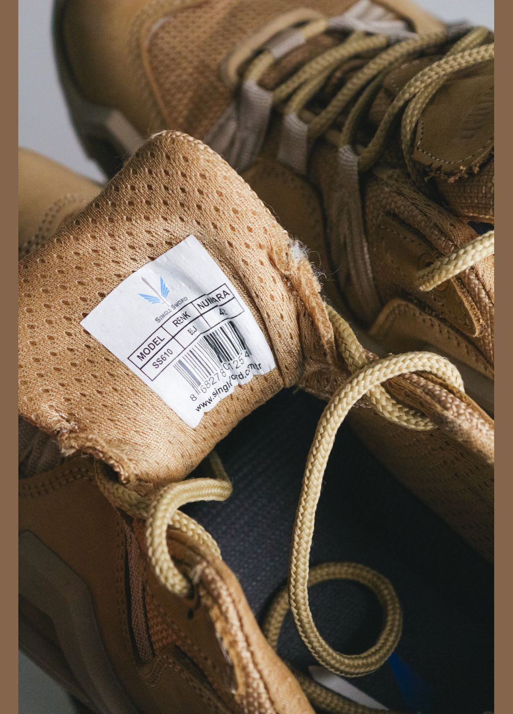 Тактические полуботинки бежевые Single Sword (317627475)