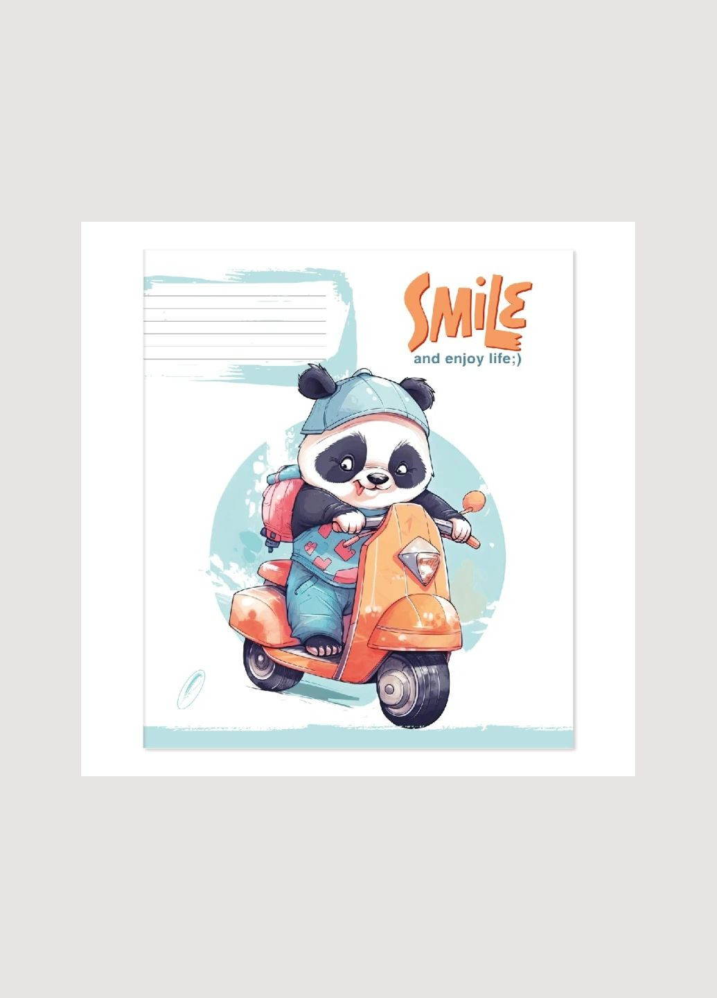 Тетрадь ученическая Улыбнись. Не останавливайся 0024-0149 18 л. Разноцветный shop (4820197143856) Перо (364260787)