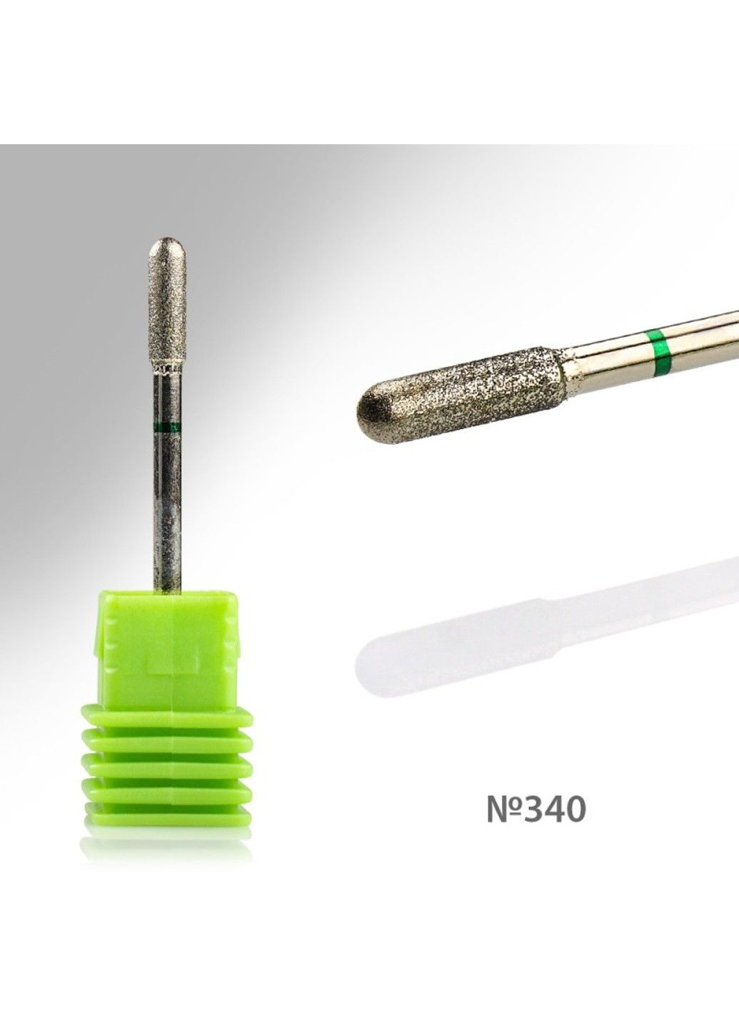 Алмазна закруглена фреза 10х3 мм великої абразивності №340 MagicNail (292734425)