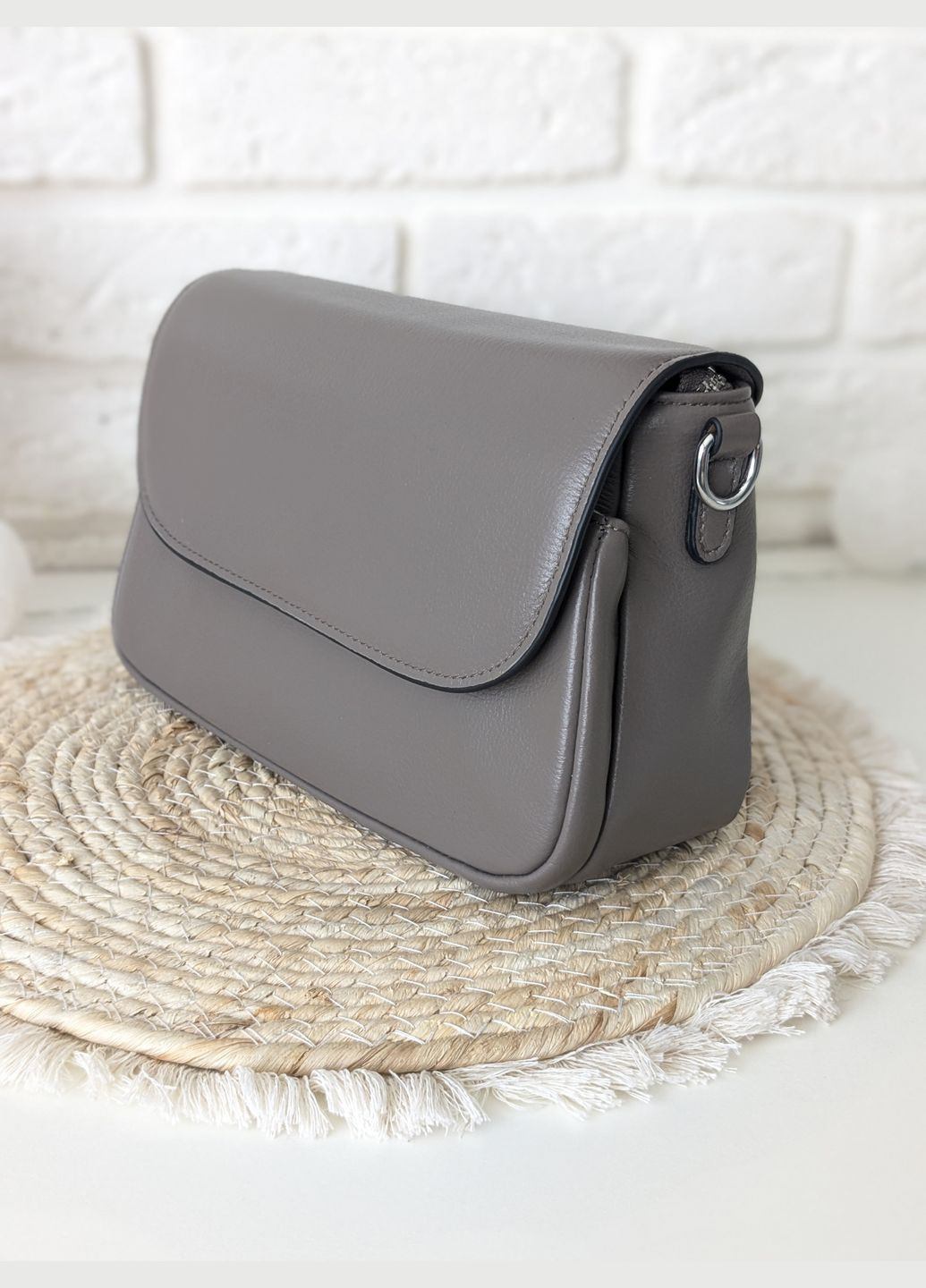 Жіноча шкіряна сумка на 2 ручки Vishnya (322409802)