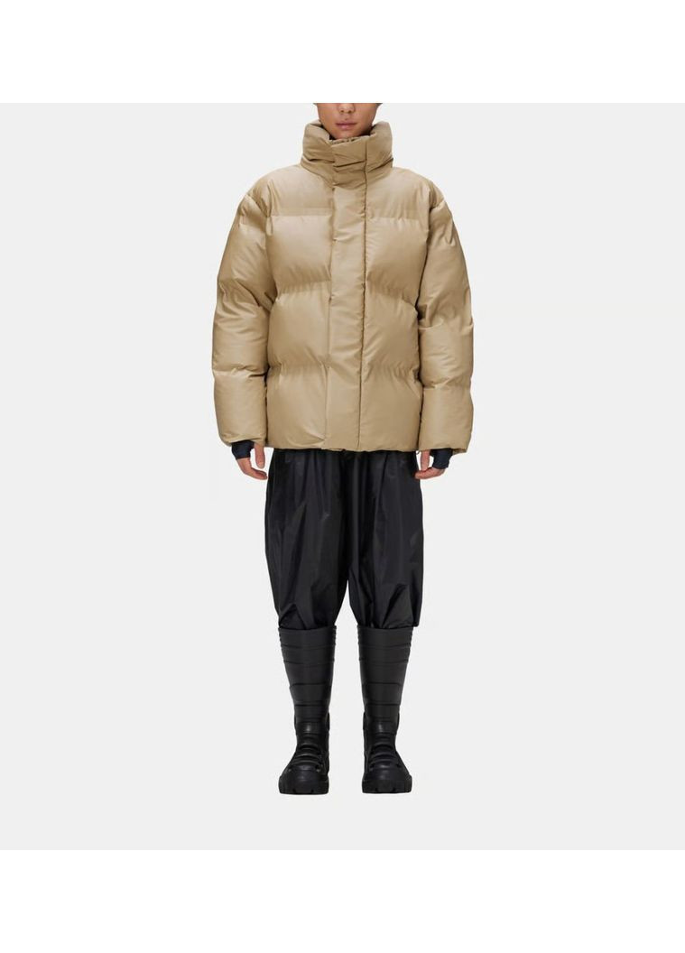 Бежевая зимняя куртка bator puffer jacket w3t3 15240-04 Rains